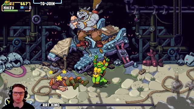 ОТЧЕРЕПАШИМ ИХ | Teenage Mutant Ninja Turtles: Shredder's Revenge #2