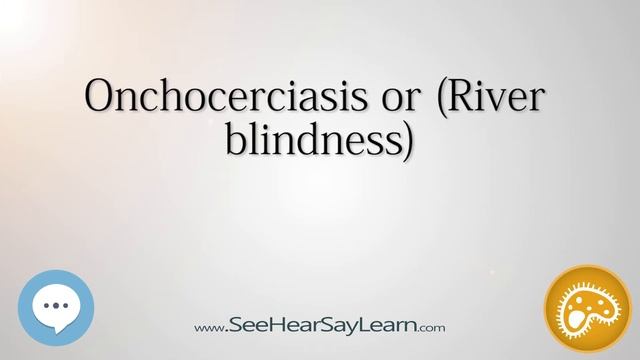 Onchocerciasis or River blindness 🔊 смотреть онлайн