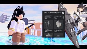 Roblox IJN Atago Cosplay: Azur Lane Cosplay