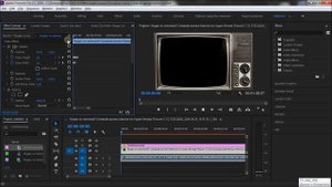 Делаем эффект Включения/Выключения ТВ Зомбоящика | Adobe Premiere Pro