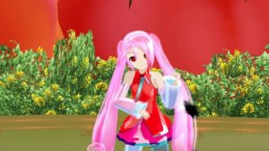 [Kagami Kawaiine / ] Po Pi Po (The Vegetable Juice Song) [Annoyloid x MMD]