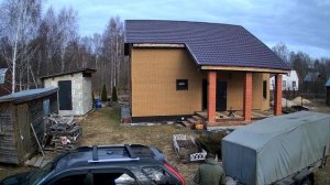 Первый выезд с прицепом.