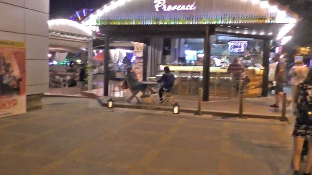 Анапа. Вечерняя прогулка с Набережной до центра Анапы через ул.Пушкина. Отдых в Анапе.