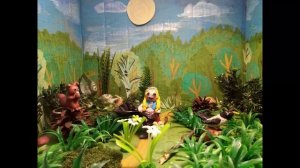 Мультфильм из пластилина своими руками «Серая шапочка и красный волк»