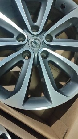 Диски Nissan R18 5x114, 3 ЦО 66,1 мм. за 60000 руб