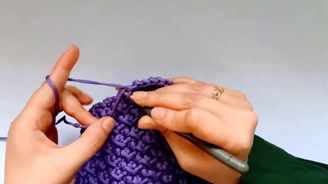 كروشيه  شنطة صغيرة بتصميم جديد بسيط وسهل
