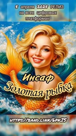 ЗОЛОТАЯ РЫБКА скоро РЕЛИЗ исп. Инсаф сл. и муз. Ирины Кудряевой