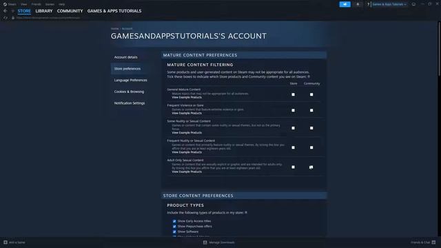 How to Turn On/Off Mature Content on Steam in 2024 #steam