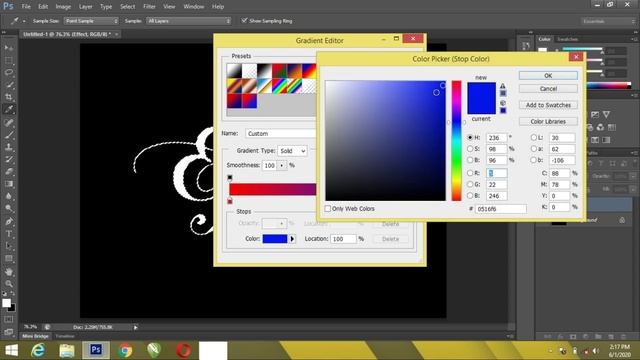 Learn Text Effect in Photoshop CS6 2020 / Photoshop Tutorial / SS Graphix Zone