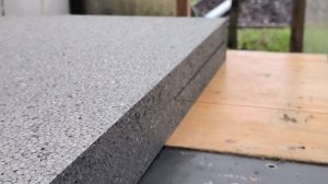 Режим пенопласт с помощью струны.