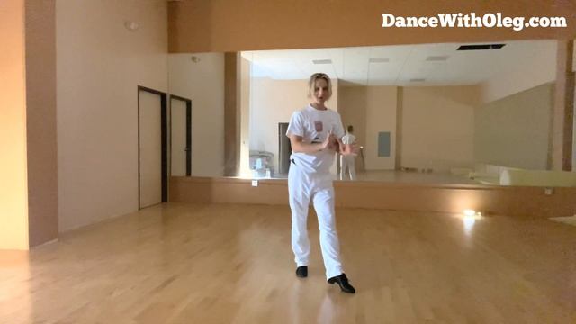 Backward Rumba Walks Technique Tutorial - Private Ballroom dance lessons in Beverly Hills with Oleg