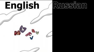 Alphabet Lore (A-Z...) VS Русский Aлфавит лор (А-Ч...) | HipeLore Present