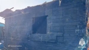 Ночной пожар в селе Курлек: огнем уничтожены жилой дом и надворные постройки