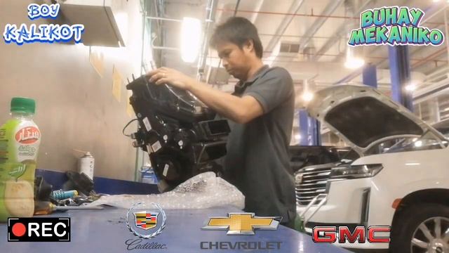 MY DAILY GRIND, 2023 CADILLAC ESCALADE , REPLACING REAR AC EVAPORATOR , AND WHEEL BALANCING смотреть онлайн