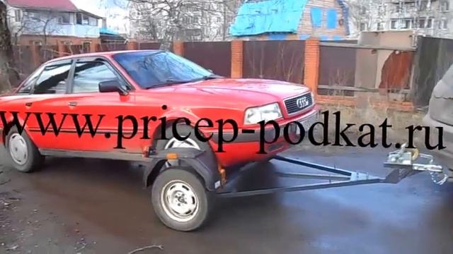 Прицеп-подкат, частичная погрузка, эвакуатор смотреть онлайн