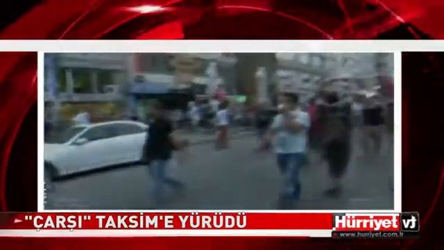 ÇARŞI GEZİ PARKI İÇİN TAKSİM'DE Hürriyet TV Haber смотреть онлайн