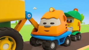 Грузовичок Лева собирает урожай. Развивающие мультики про машинки для детей.