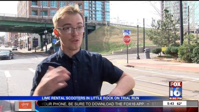 Lime Rental Scooters in Little Rock