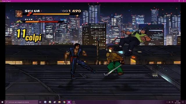 Street of Rage 4 SHIVA walkthrough