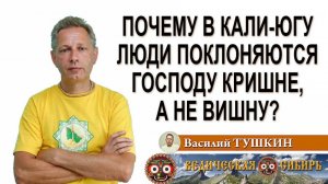 Почему в Кали-югу люди поклоняются Господу Кришне, а не Вишну?