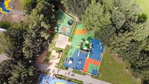 Комплекс детских площадок в ЦПКиО города Долгопрудный!