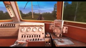 Обкатка ЭР2-604 в trainz 19