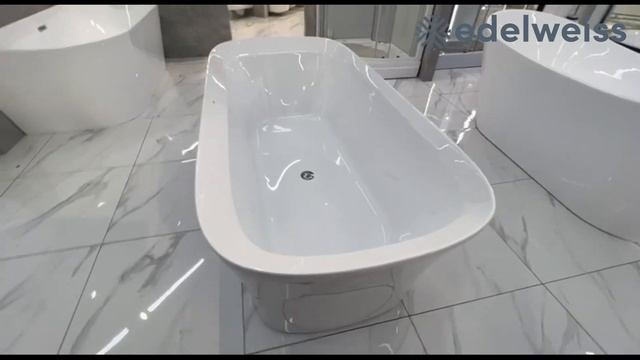 Акриловая ванна Black & White SB335 смотреть онлайн