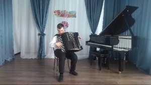 Волобуев Иван, 17 лет баян "Казаки" муз. Дм и Дан. Покрасс