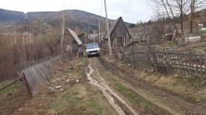 РАФ 2203 на грязевой резине 10