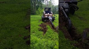Bobcat LT 313 trencher for skid steer
