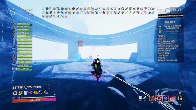 Trippin balls on Buffs... How it feels fighting Mitrix after 3 Loops Risk of Rain 2