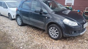 Поменял колеса бате / Обстановка на даче и в гараже