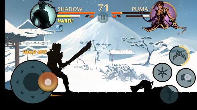 Shadow Fight 2 Act V Fifth Bodyguard (Puma)