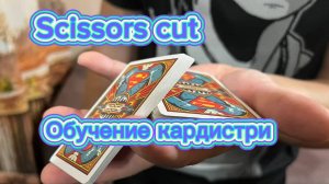 Обучение базовому флоришу для новичков (Scissors Cut  cardistry tutorial )