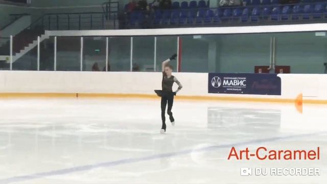 Арина КШЕЦКАЯ  アリーナ・クシェツカヤ SP　Первенство Санкт-Петербурга по спецпрограмме