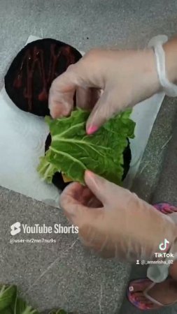 процесс приготовления Чили бургера