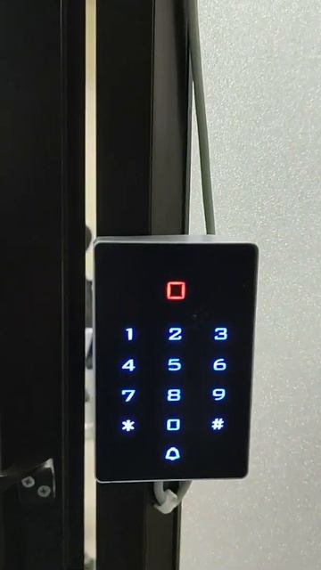 Sliding Gate EM Lock Installation With Access Control Card and password operated machine смотреть онлайн