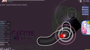 osu! replay 4.64* (Onigiri freeway)