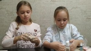 Челлендж со слаймами. Вытягиваем ингредиенты для слайма. Шоу бай Маша