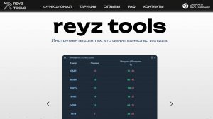 Что это за проект Reyz Tools? Обзор и проверка проекта