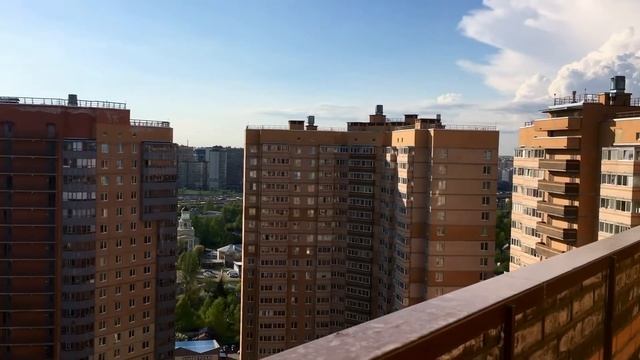 Вид с 27 этажа
