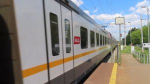 Электропоезд ЭП2Д-0090 ЦППК платформа Дегунино МЦД-1 26.05.2021 | EP2D-0090 CPPK train at Degunino