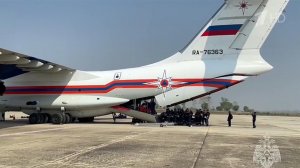Еще два дополнительных борта МЧС России прибыли в Мьянму