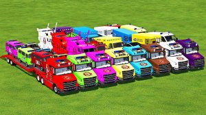 Машинки летают и прыгают! Развивающие мультики Машины помощники. Мультфильмы про машинки