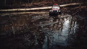 Весенняя езда по бездорожью на радиоуправляемом джипе Wrangler Croboll Rlaarlo 4WD 1/7