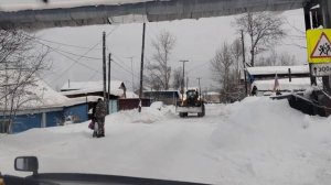 Алдан Саха Якутия Улицы города, тротуары! Издевательство над жителями города Алдана 23 декабря 2023