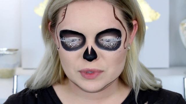 Arctic Skeleton Makeup Tutorial - Nyx Face Awards 2016 Entry | Brianna Fox смотреть онлайн