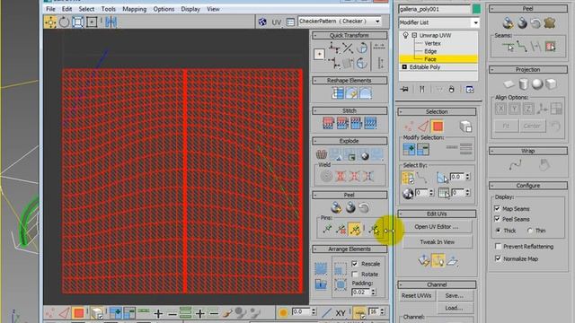 Corso 3ds max: Unwrap e Pelt: 087 Unfold Strip Galleria смотреть онлайн