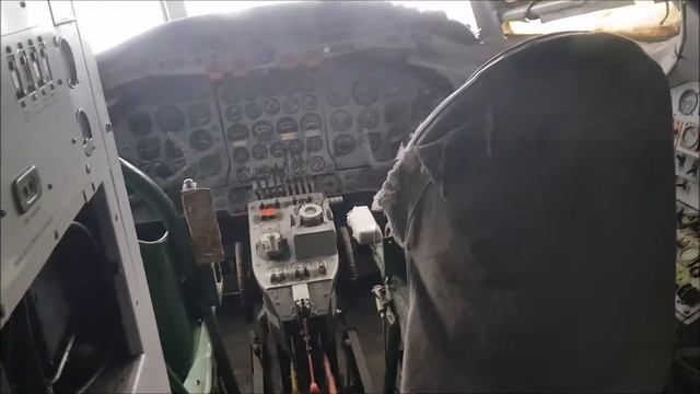 как выглядит внутри Vickers Viscount Type 800