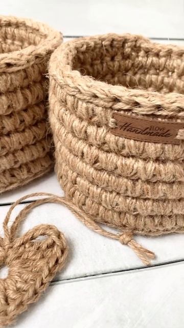 Корзины из джута смотреть онлайн